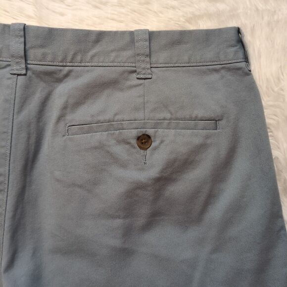 J.Crew Mercantile Flex Chino Shorts Flat Front Chambray Preppy Men's 36 x 7" - Picture 9 of 11